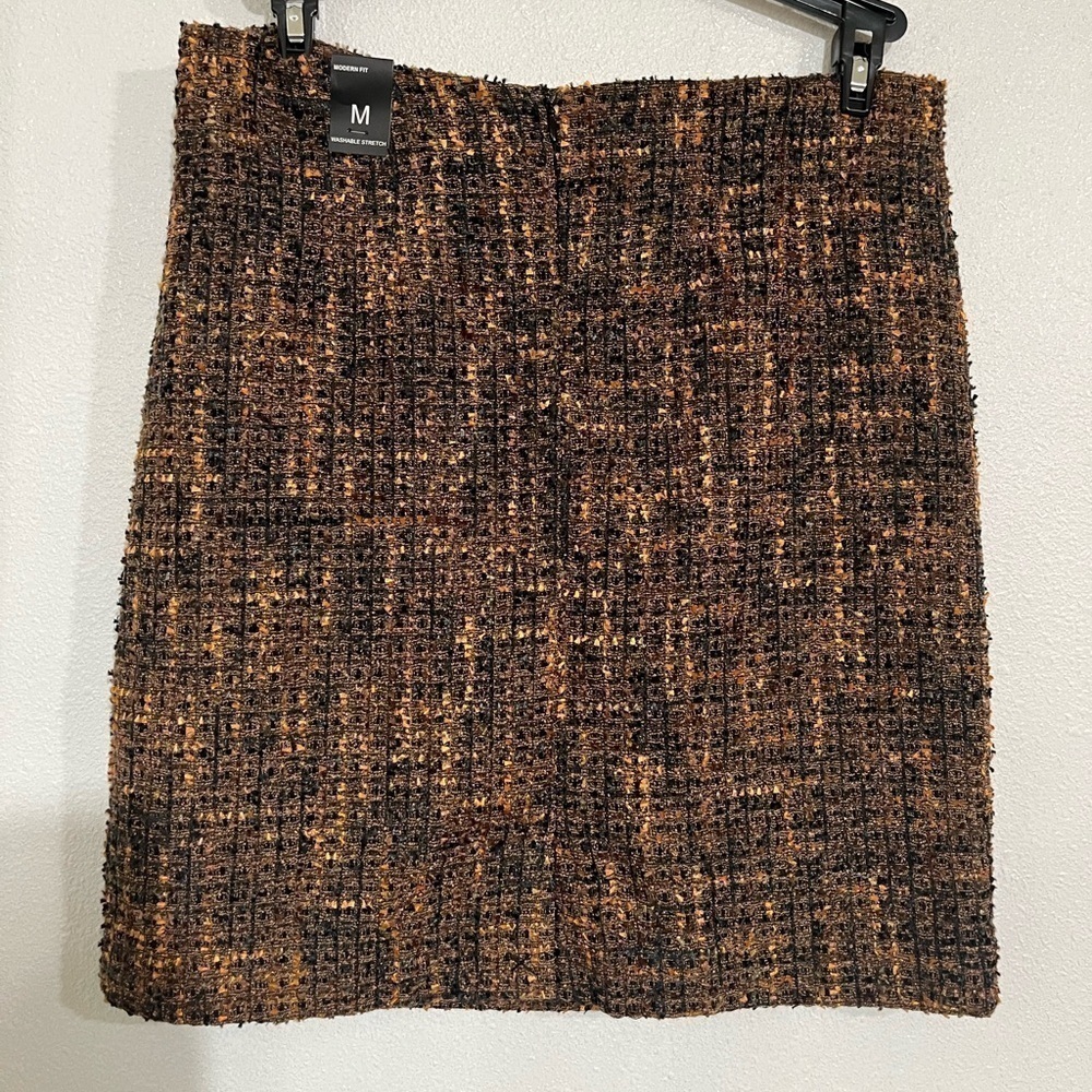 Amanda and Chesea  skirt NWT brown tweet mini skirt size M